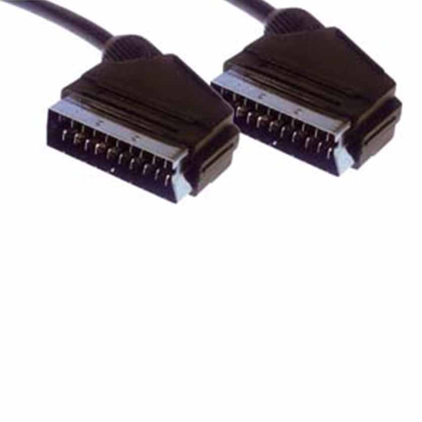 Gr kabel PC-222 VIDEO SCART CABLE 3.0m Gr kabel