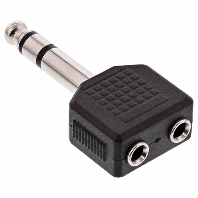 Gr kabel PA-226 AUDIO ADAPTER 6.35 TO 2×3.5 JACK Gr kabel