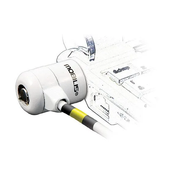 Notebookschloss 1,8m AntiTheft Mobilis Corporate Security Lock - Key — image 1