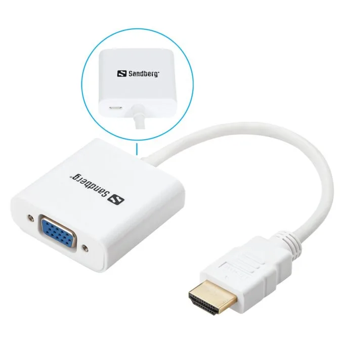 Sandberg 508-69 video cable adapter — image 1