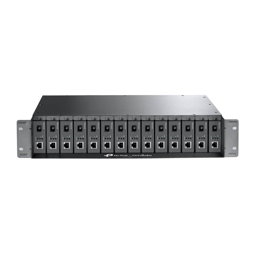 Rackmount TL-FC1420 Chassis Rackmount 14-SLOT Hot-swappable 2FANS Tp-link