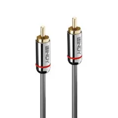 LINDY Audiokabel Digital Koaxial 3.5mm Cromo line 2m
