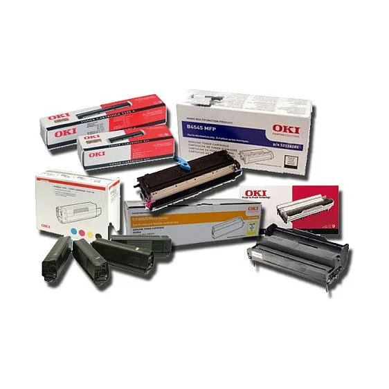 OKI C801 TONER YELLOW (44643001) — image 1