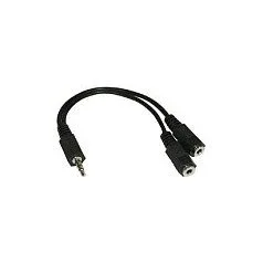 Klinke Y Kabel 3,5mmSt > 2x 3,5mmBu — image 1