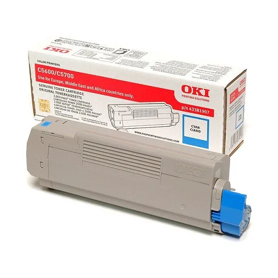 OKI 43381907 cyan — image 1