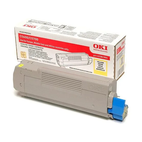OKI 43381905 yellow — image 1