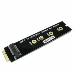 SINTECH M.2 NGFF SSD 18Pin ADAPTER FOR UPGRADE 2010-2011 YR MACBOOK AIR