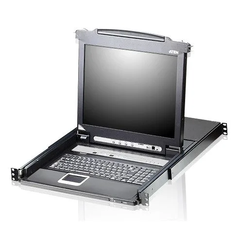 8 Port 19" LCD KVMP Switch, — image 1