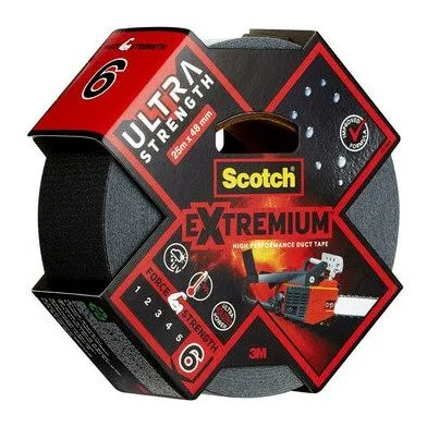 Scotch Extremium™ Ultra Strength Gewebeband, schwarz — image 1