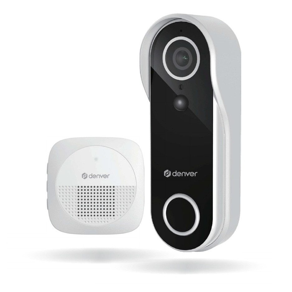 Denver SECURITY Doorbell Smart WiFi 4MP with Chime VDB-218