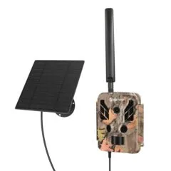 Denver SECURITY Camera 4G 4K with Solar Panel for Wildlife WSL-8050