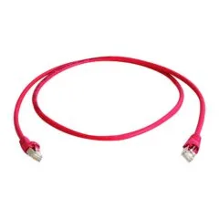Telegärtner Patchkabel S/FTP Cat.6A MP8FS500 LSZH rot 7,5m