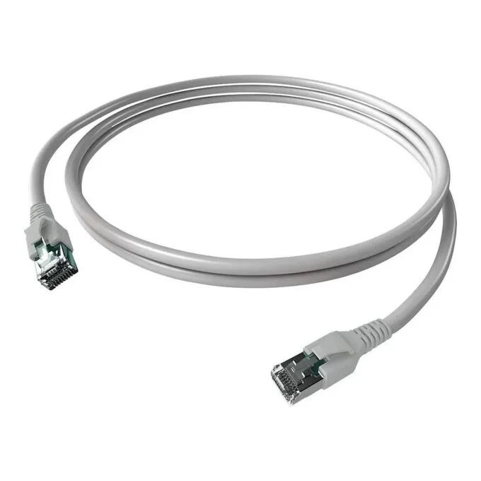 EASYLAN FlexBoot Patchkabel Kat.6A S/FTP grau 10m — image 1
