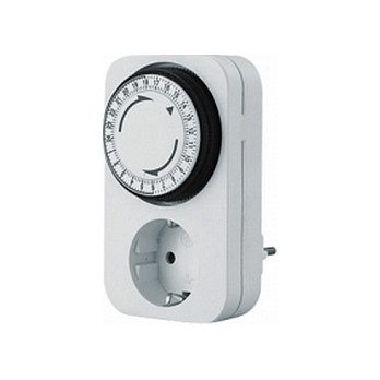 Bachmann Mechanischer Timer 24h 1GD/1A-1 weiss