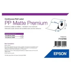 Epson 7113704 printer label