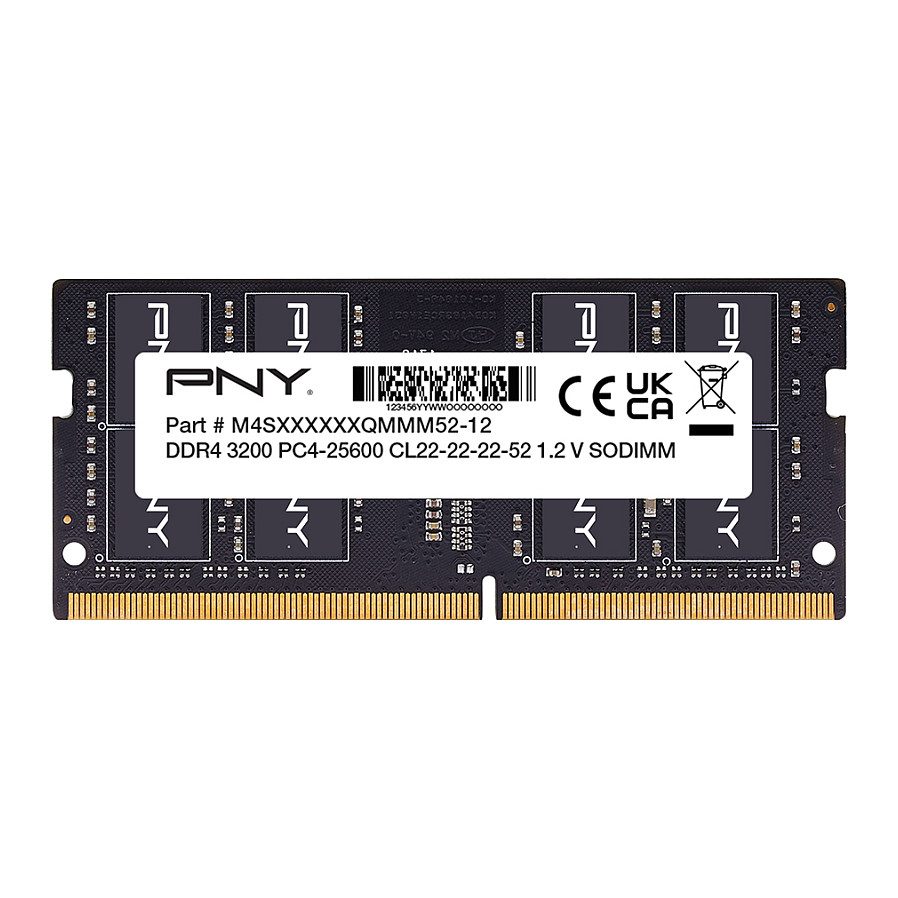 Pny 16GB Pny SODIMM Performance 3200MHz (black) Version SI