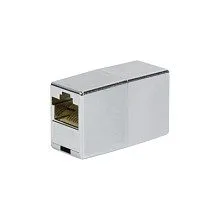 RJ45 Inline Coupler, Cat.5e, shielded, plastic housing — image 1