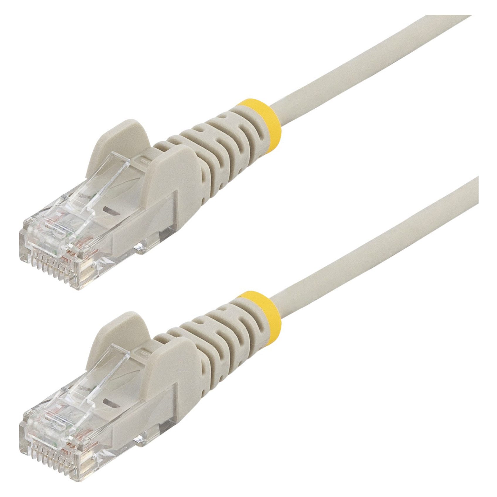 StarTech 5m Graues Schlankes CAT6-Ethernet-Kabel Snagless RJ45 LSZH 28AWG Reines Kupfer Patchkabel/Netzwerkkabel