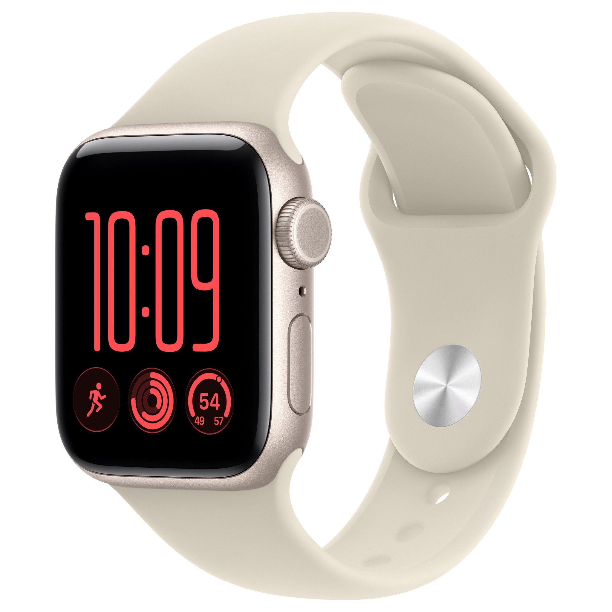 Apple Watch SE 3 Aluminium Cellular 40mm Polarstern (Sportarmband sand) S/M