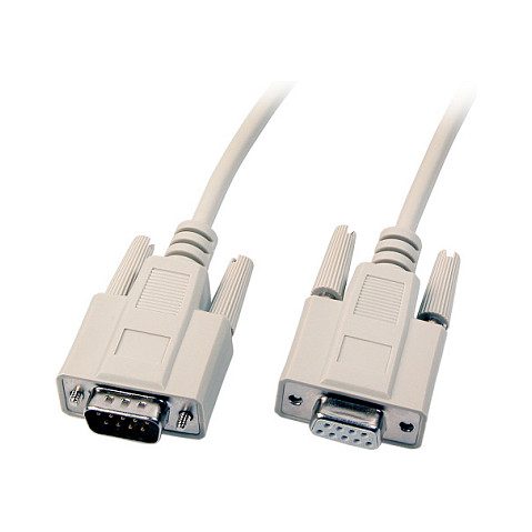 EFB Elektronik EFB Datenkabel seriell 1:1, 2x DSub 9, St.-Bu., 2,0m, Beige