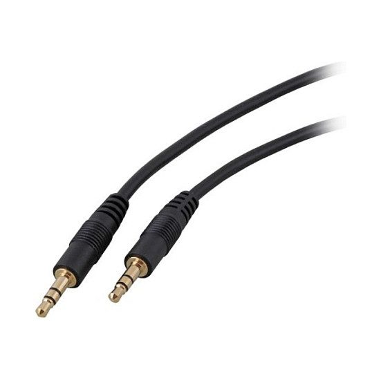 EFB Elektronik EFB Audio Anschlusskabel, Klinke 3,5mm Stereo, 5 Meter, schwarz