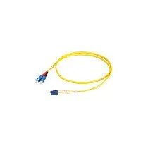 EFB Duplex Patchkabel Flat-Twin LC-SC OS2 G652D 5m LSZH 3x5mm gelb