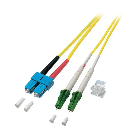EFB Duplex Patchkabel LC/APC-SC OS2 G652D 2m LSZH 2mm gelb — image 1