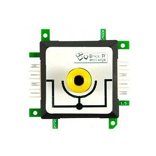 ALLNET BrickRknowledge Messadapter 4mm Inline Gelb — image 1