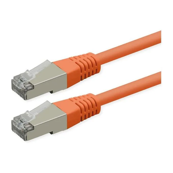 KAB ROLINE Patchkabel Cat.6 Class E PoE S/FTP PiMF orange 3m — image 1
