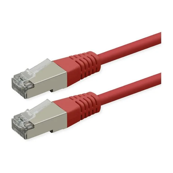KAB ROLINE Patchkabel Cat.6 Class E PoE S/FTP PiMF rot 7m — image 1