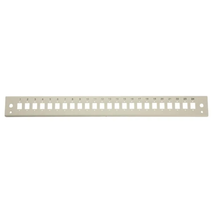 Equip 19" Patchpanel 24xLC-Duplex,SC-Simplex 1U Stahl gr — image 1