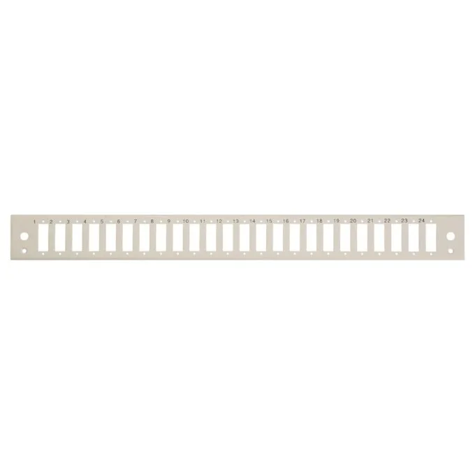 Equip 19" Patchpanel 24xSC-Duplex 1U Stahl gr — image 1