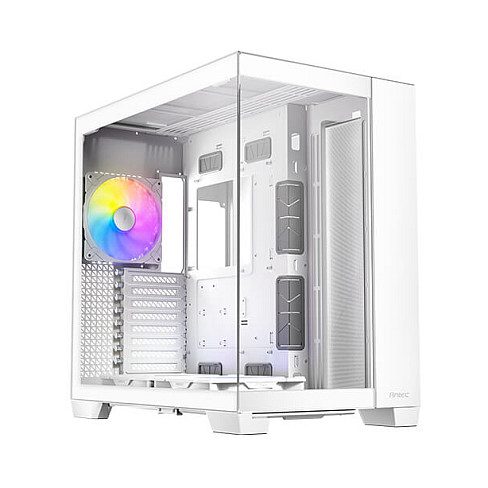 Antec C8 ARGB Full Tower PC White ATX EATX ITX Micro ATX Glass Plastic Steel Glass