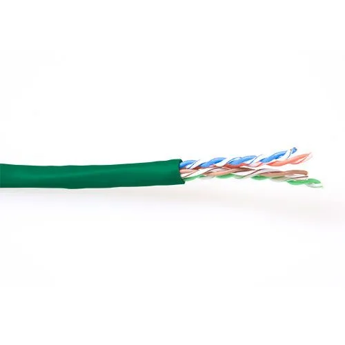 CAT6 U/UTP stranded patch green 100 m — image 1