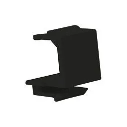 Keystone Bilndabdeckung Blank Insert, 10 pcs., black LogiLink — image 1