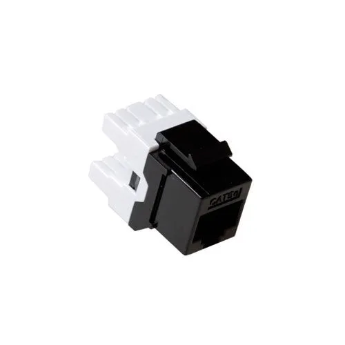 Keystone Jack CAT5E unshielded black — image 1