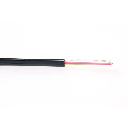 Modular flatcable 6 conductors black — image 1