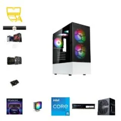 Custom Gaming PC - Intel Core i5-12400F, RTX 5060 8GB, 32GB DDR4, 1TB NVMe