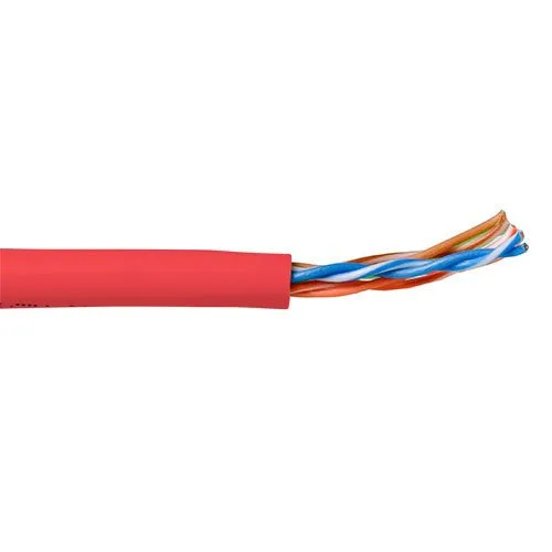 CAT5E U/UTP stranded patch red 305 m — image 1