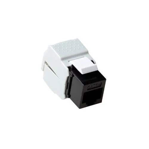 Keystone Jack CAT6 unshielded toolless white — image 1