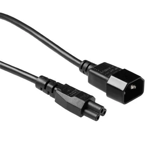 Powercord C14 - C5 black 2 m — image 1