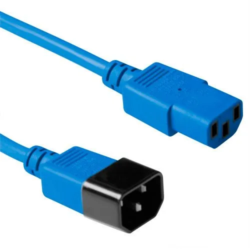 Powercord C13 - C14 blue 3 m — image 1